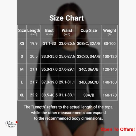 Long Sleeve Double Lined Workout Tee Crew Neck Fitted T-Shirt - Picture 4 of 7